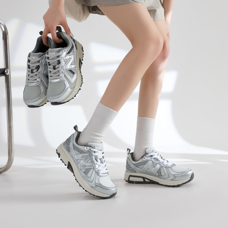 Primavera e outono New Balance Cool Running Shoes Casal Classic N410 Jogging Shoes Casual Versátil Sapatos Masculinos