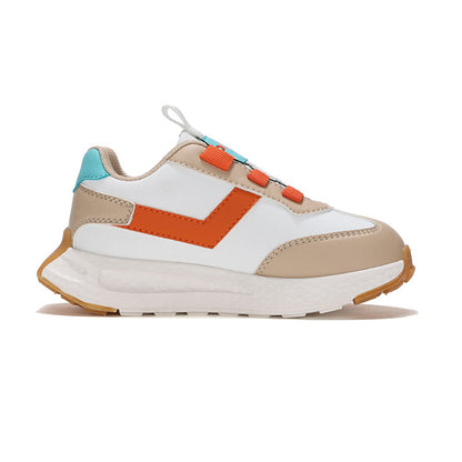 PONY Boys and Women's Lightweight Running Shoes Button Buckle Anti-Slip Abrasion Resistant Athleisure Shoes 241K1MD12KK