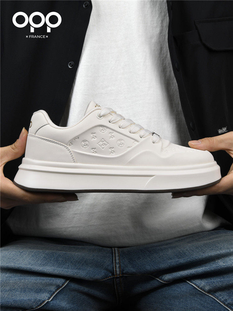OPP casual board shoes men's spring 2026 new sporty, comfortable and versatile, light luxury, high-end casual white tide shoes