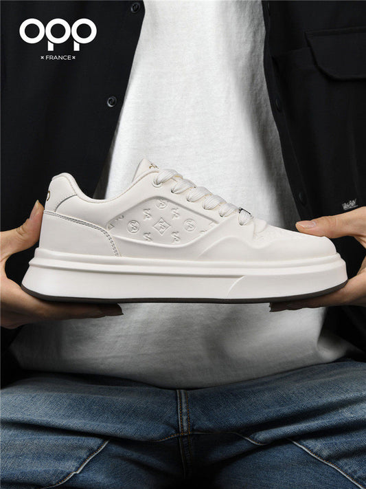 OPP casual board shoes men's spring 2026 new sporty, comfortable and versatile, light luxury, high-end casual white tide shoes