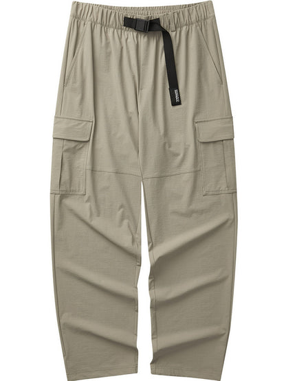 Skechers Summer New Men's Mountain Outdoor Simple and Versatile Casual Woven Pants L124M053 01NC