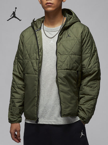 Nike Official Genuine JORDAN Men's Warm Outdoor Water Repellent Jacket Jacket FZ3163-222