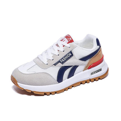 2024 Spring New Shoes Women's Fashion Flat Casual Trend Junior High School Student Mesh Breathable Running Sneakers