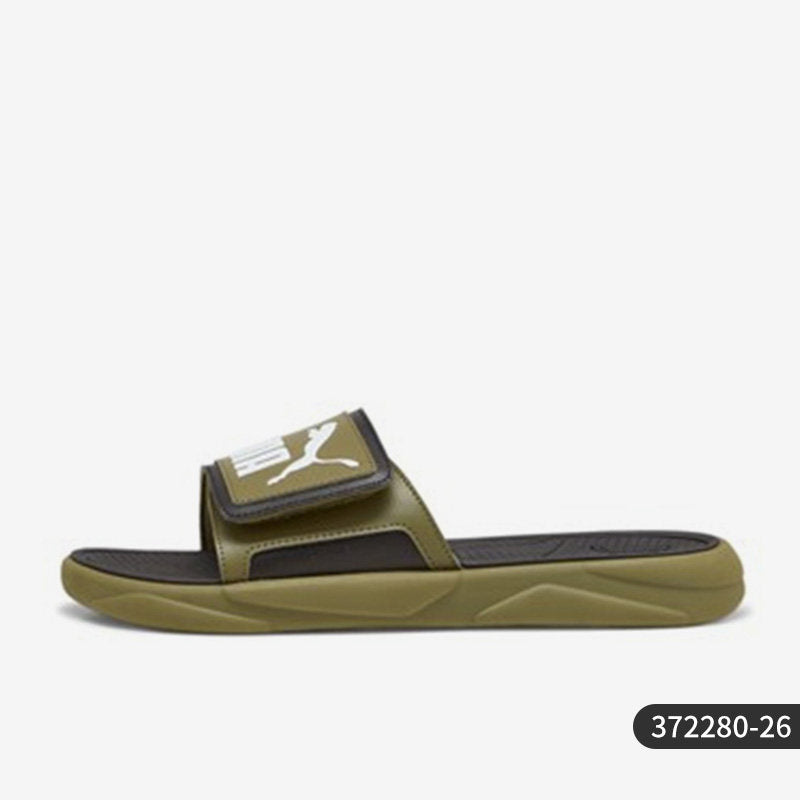 Puma Official Genuine 2025 Spring Men's and Women's Men's and Women's Velcro Lightweight Slippers 372280-23