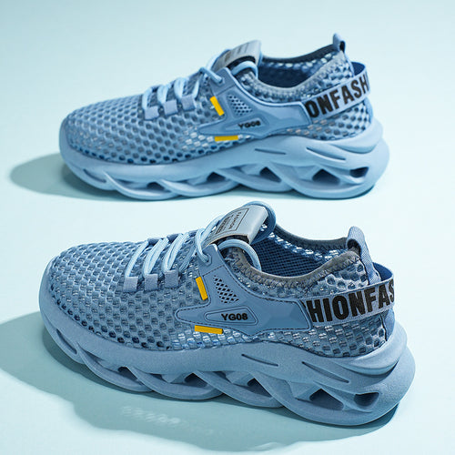 2026 Summer New Men's Breathable Hollow Sports Shoes, Men's Vacation Beach Shoes, Lightweight Casual Versatile Men's Shoes