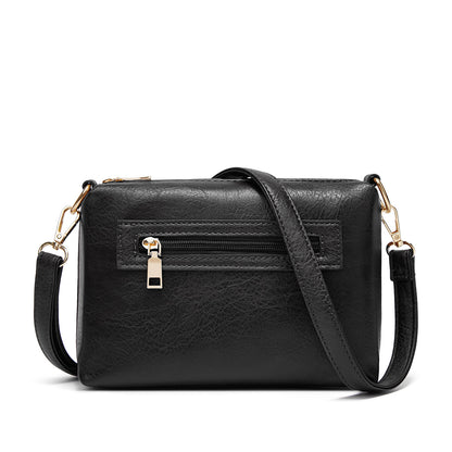 Bolsa de senhora transfronteiriça, tendência 2024, nova bolsa europeia e americana em pele macia, grande capacidade, estilo bolsa de ombro/transversal.