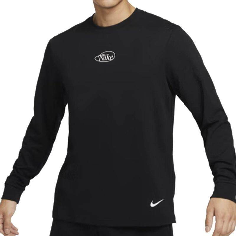 T-shirt Nike Primary Dri-FIT para homem de manga comprida, gola redonda e respirável HQ4736-370-010