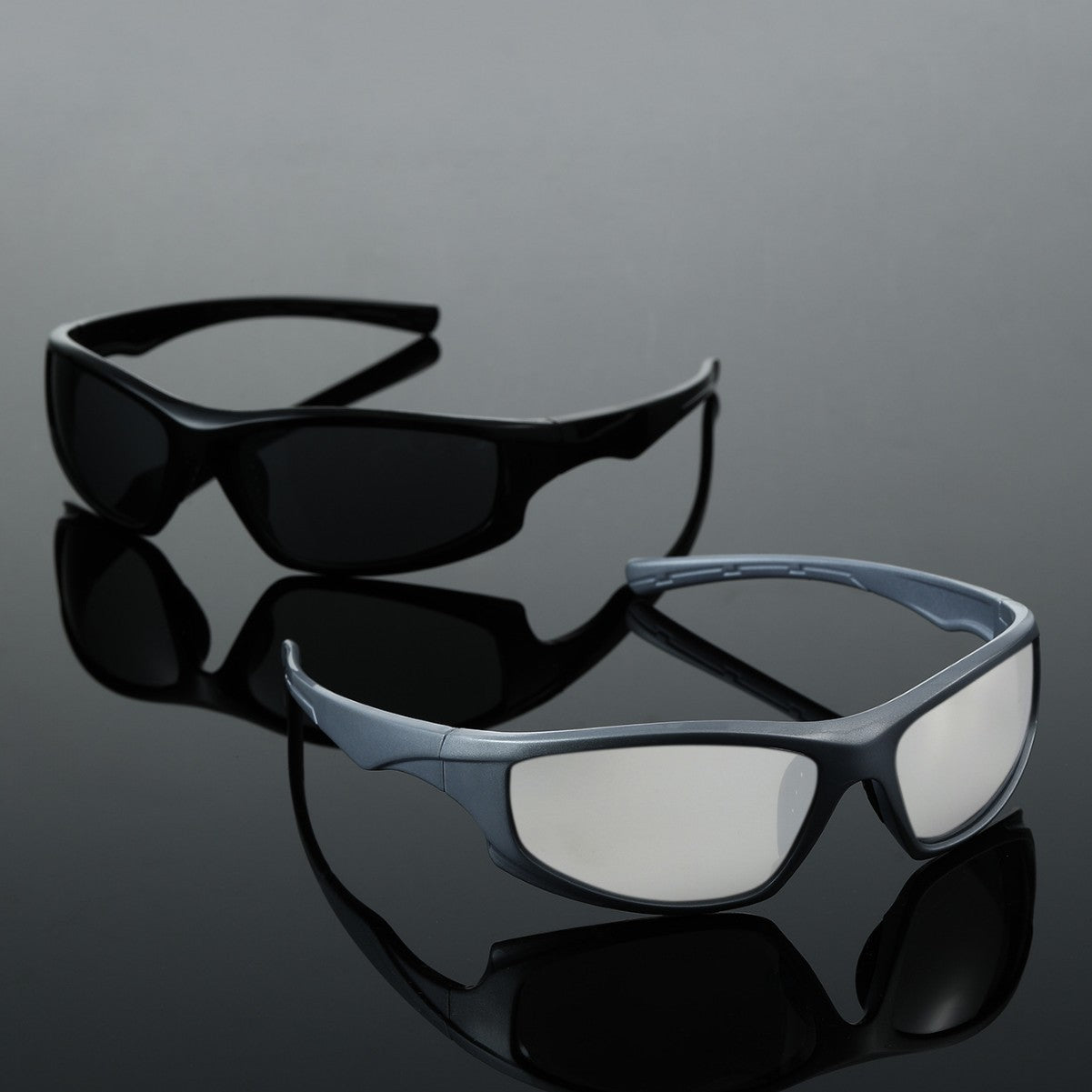 New personalized sports glasses 2025 cross-border punk style sunglasses fashion trend Y2K millennial spicy girl sunglasses