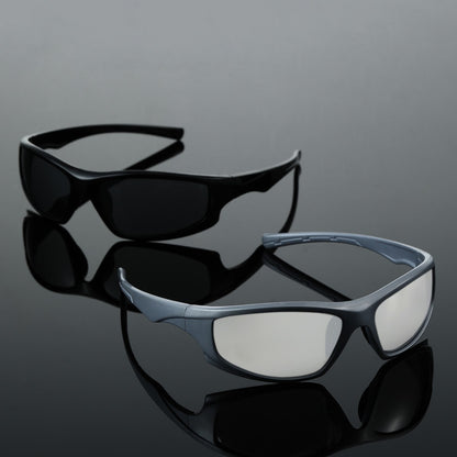 New personalized sports glasses 2025 cross-border punk style sunglasses fashion trend Y2K millennial spicy girl sunglasses