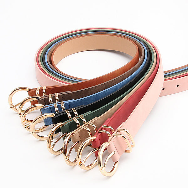 Fashion boutique sheep pattern women's pin buckle belt casual versatile jeans trouser belt belt women's spot wholesale