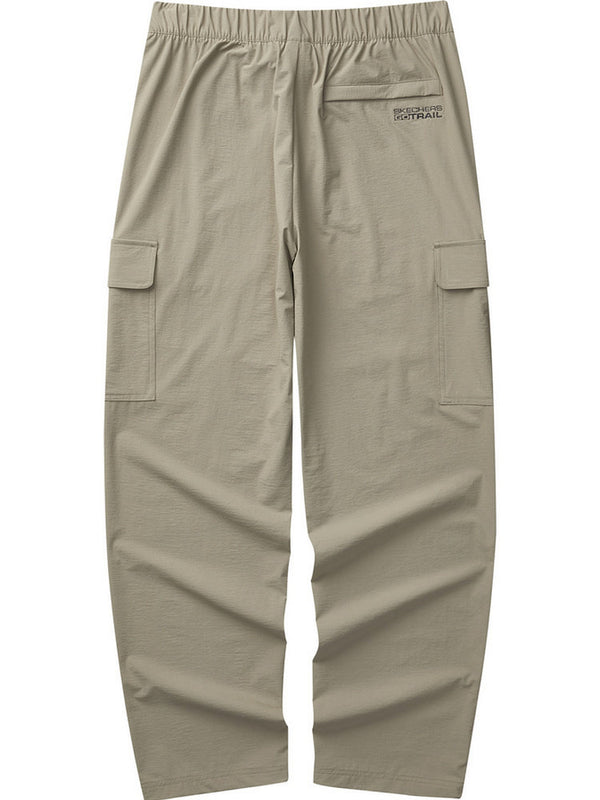 Skechers Summer New Men's Mountain Outdoor Simple and Versatile Casual Woven Pants L124M053 01NC - view 2 | Ciaura