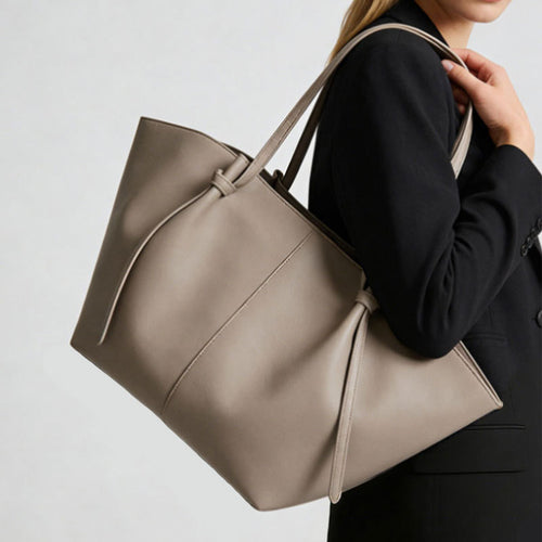Bolsa tote europeia e americana fashion Bolsa elegante Grande capacidade para o dia a dia bolsa Internacional minimalista design sofisticado Bolsa de ombro atacado