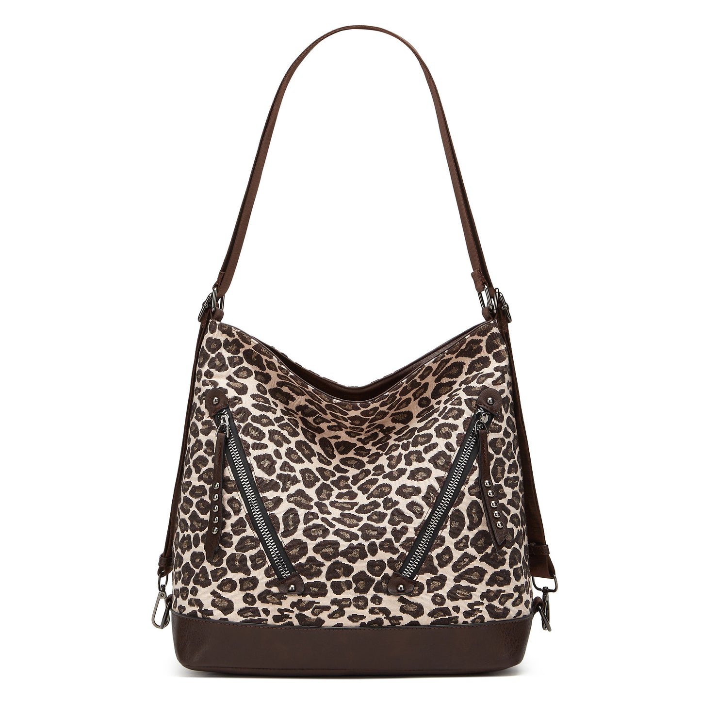 Cross-border bag women's bag 2025 new fashion leopard print underarm bag shoulder crossbody bag tote bag backpack batch