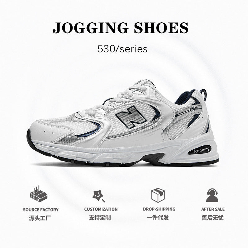 Putian primavera e outono New Balance Cool Running Sneakers verão Masculino NB530 Casual Casal Running Shoes Mulheres Atacado Jinjiang Shoes