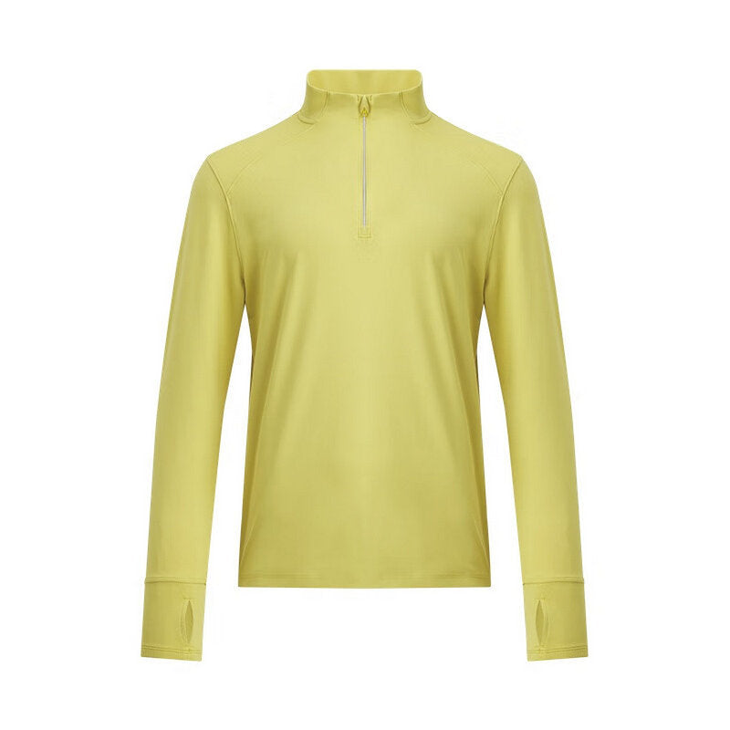 UA Under Armour Qualifier Men's Half Zipper Running Fitness Sports Knitted Long Sleeve Shirt 1379288-729