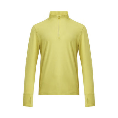 UA Under Armour Qualifier Men's Half Zipper Running Fitness Sports Knitted Long Sleeve Shirt 1379288-729