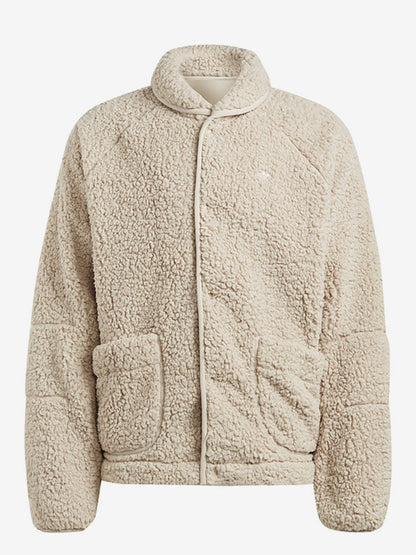 Adidas Clover Men's Fleece Warm Windproof Casual Jacket IL5169