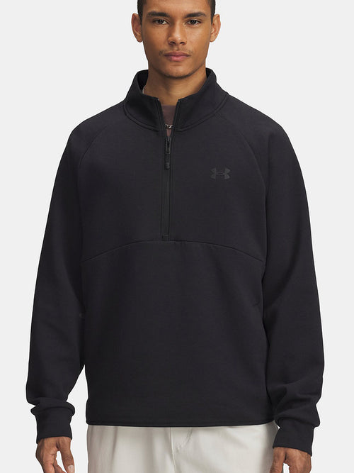 Under Armour Jacket Men's Autumn and Winter New Outdoor Training Sports Half Zipper Casual Sweatshirt 6003868-001