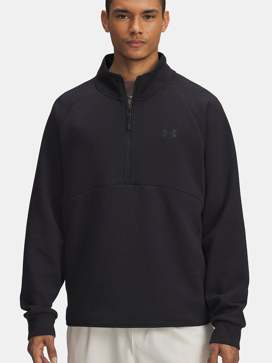 Under Armour Jacket Men's Autumn and Winter New Outdoor Training Sports Half Zipper Casual Sweatshirt 6003868-001
