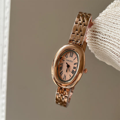 Manufacturer for foreign trade supply: best-selling trending bathtub oval women's watches, exquisite pre-owned small gold watches, quartz women's watches