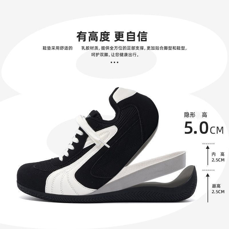 Fall 2025 new lightweight German training shoes, sneakers, breathable casual low-top lace-up board shoes, trendy and versatile men's shoes