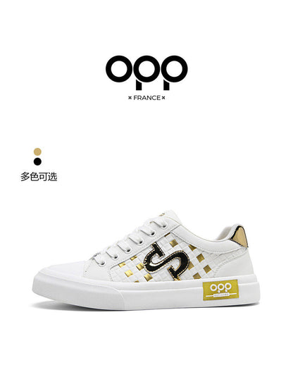 OPP men's shoes spring 2026 new niche design sense original and versatile casual sports light luxury low-top board shoes for men
