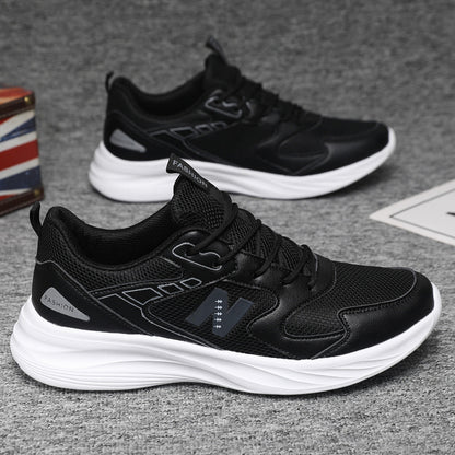 2025 Spring New Men's and Women's Versatile Trendy Shoes Breathable Mesh Lightweight Running Sports Shoes Cross-border Wholesale