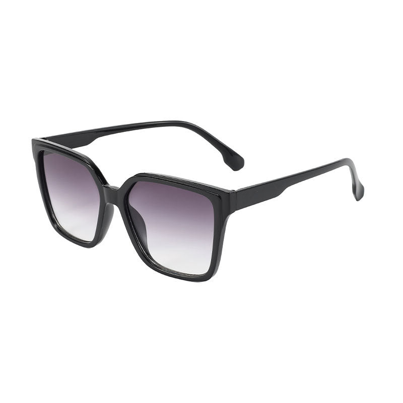Square leopard print sunglasses for women, premium feel, 2025 new European and American sunglasses, UV400 sunscreen retro sunglasses