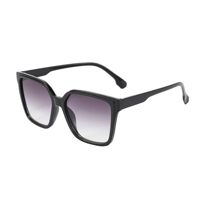 Square leopard print sunglasses for women, premium feel, 2025 new European and American sunglasses, UV400 sunscreen retro sunglasses
