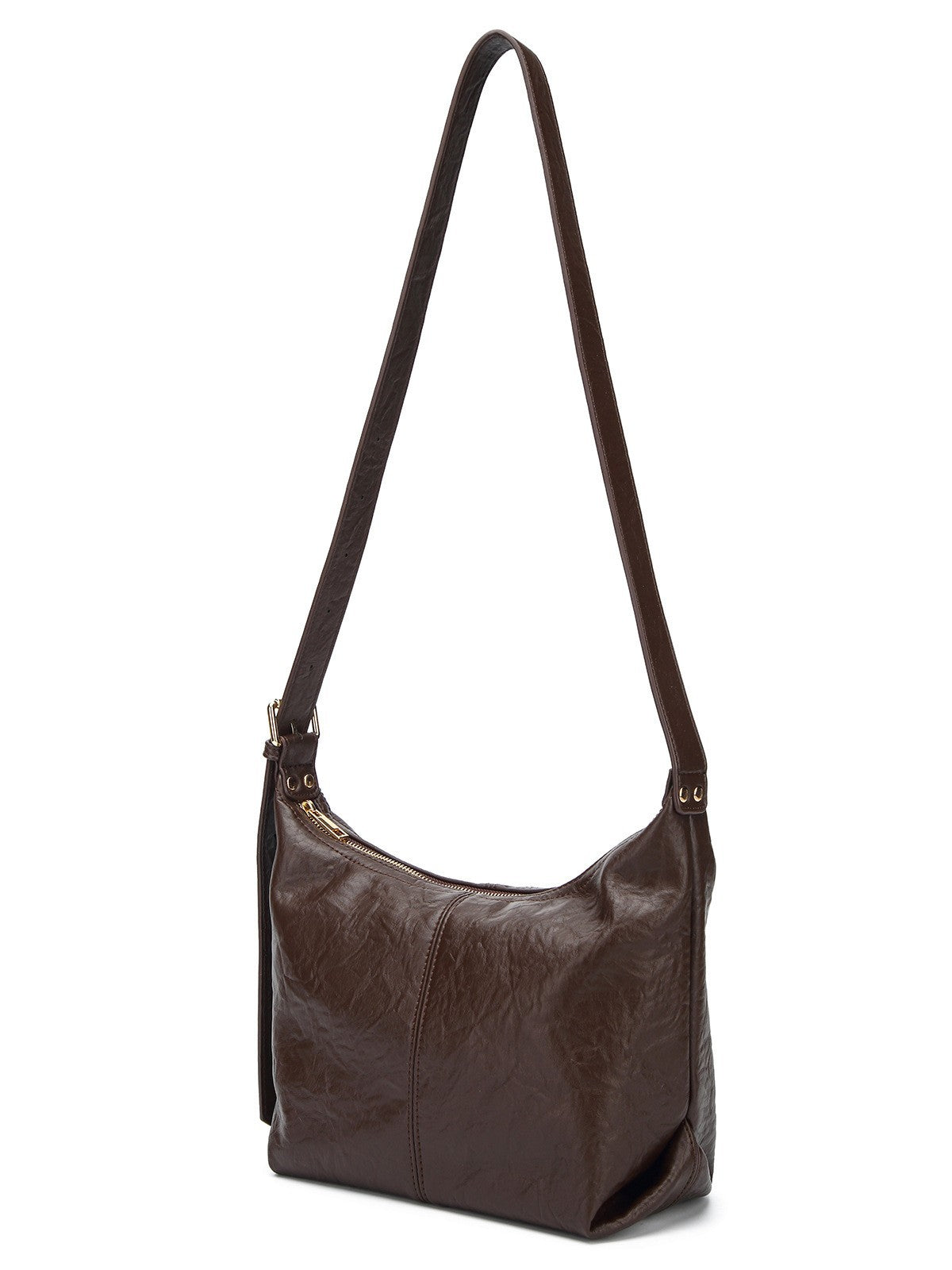 Bolsa de senhora 2025 nova tendência retro em pele macia, modelo dumpling, bolsa tote texturizada, bolsa de ombro a tiracolo.