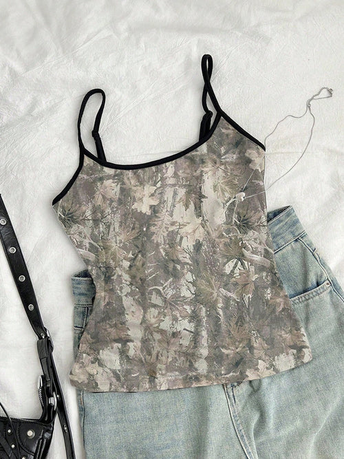 Ruifu, transfronteiriço, Amazon, Europa e Estados Unidos, tops de liga sexy, roupa para mulher, colete retro de verão 2025, mulher