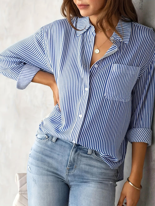 amazon foreign trade european and american women's clothing wishaliexpress ebay top loose casual long-sleeved shirt women