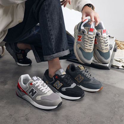 Primavera e outono New Balance Cool Run Classic Height Aumentando Ténis 999 Series Casual Versatile Couple Daddy Shoes Ténis