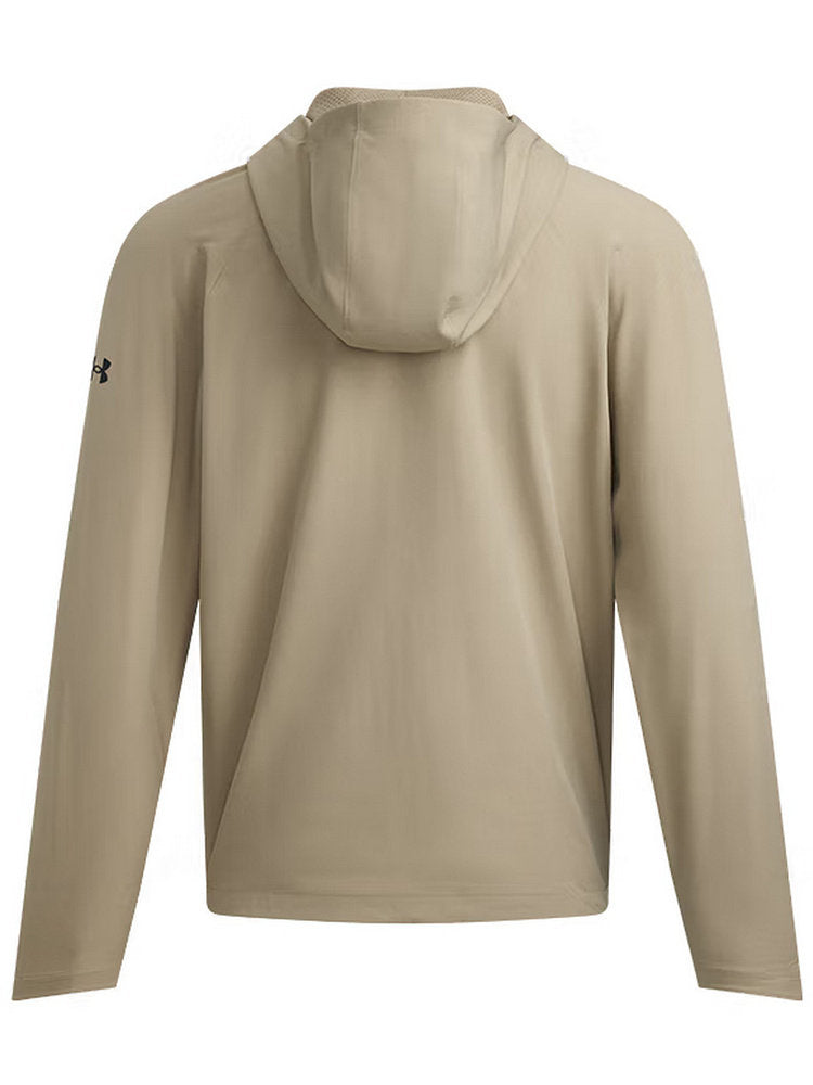 UA Under Armour Spring Summer 2025 Men's Unstoppable Simple Casual Hooded Woven Jacket 1370494-299