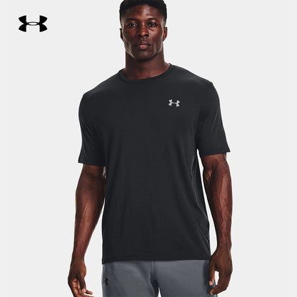UA Under Armour Short Sleeve Men's Summer New Sports Fitness Running Training Breathable Quick Dry T-Shirt 1370951-001