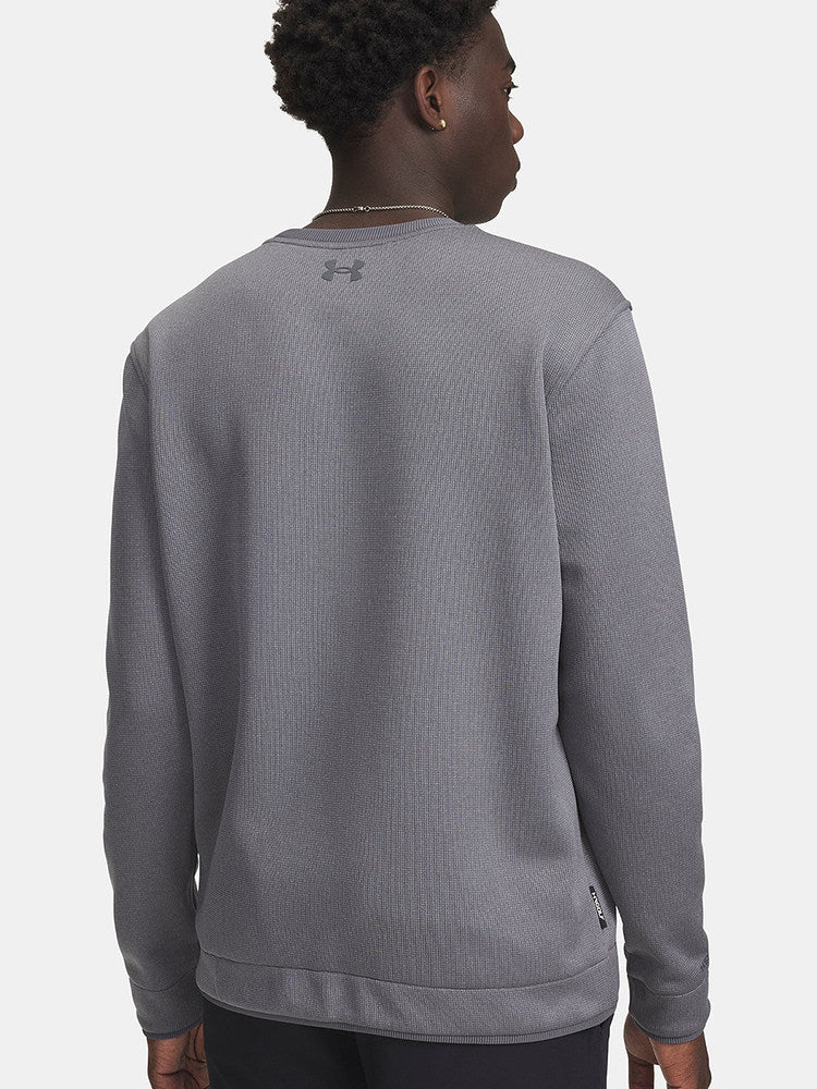 UA Under Armour New Men's Casual Sports Simple and Versatile Long Sleeve Jacket Crew Neck Top 6003723-025