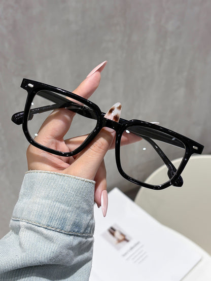 Simple polygonal rice nail sunglasses 2025 new cross-border personality men and women driving beach square sunglasses on behalf of the distribution