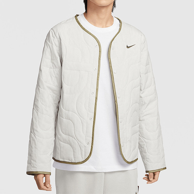 NIKE Men's Winter Short Casual Warm Jacket Jacket Thin Padded Jacket HV8204-072-370