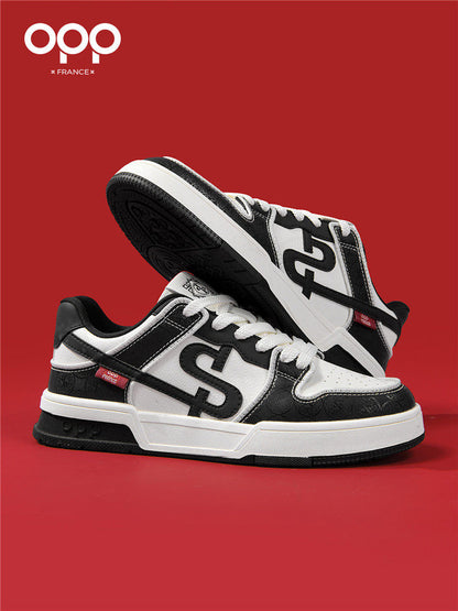 OPP men's shoes spring classic fashion fashion versatile casual sports low-top lightweight new skateboard shoes for the Year of the Horse