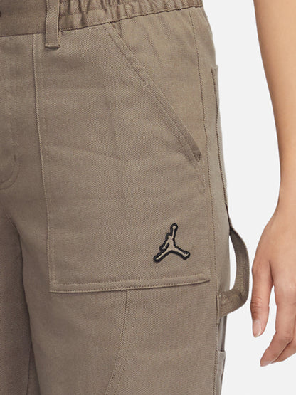 Calça desportiva de senhora Nike Jordan original, modelo reto e respirável, modelo DM5035-040.