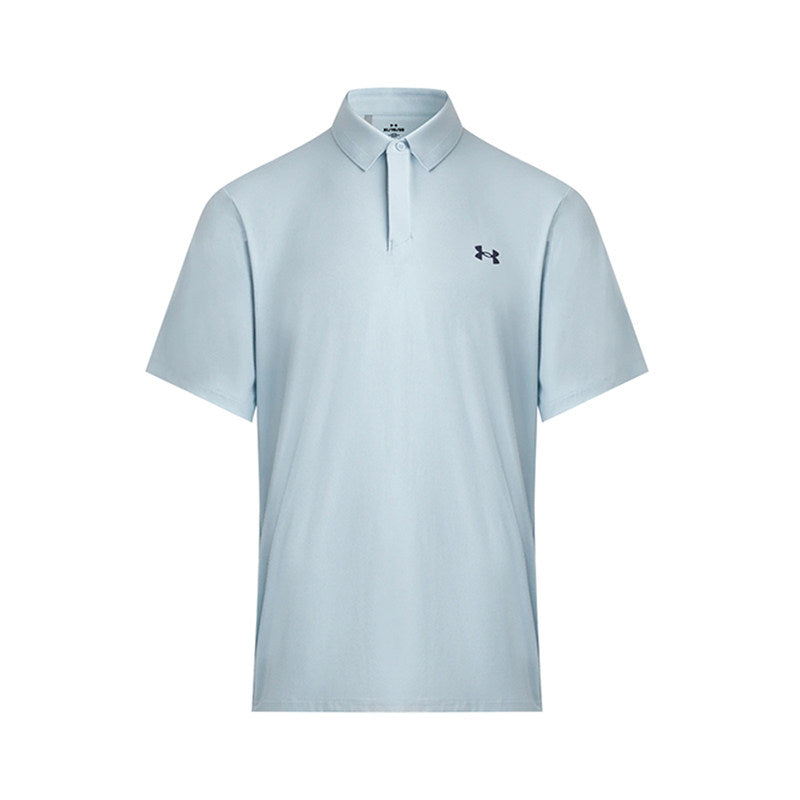 UA Under Armour polo shirt fall and winter Drive Chill men's golf sports short sleeves 1389596-453