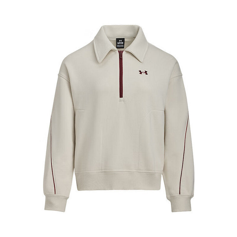UA Under Armour Spring/Summer CNY Spring Collection Women's Terry Half-Zip Athleisure Sweatshirt 6006009-279