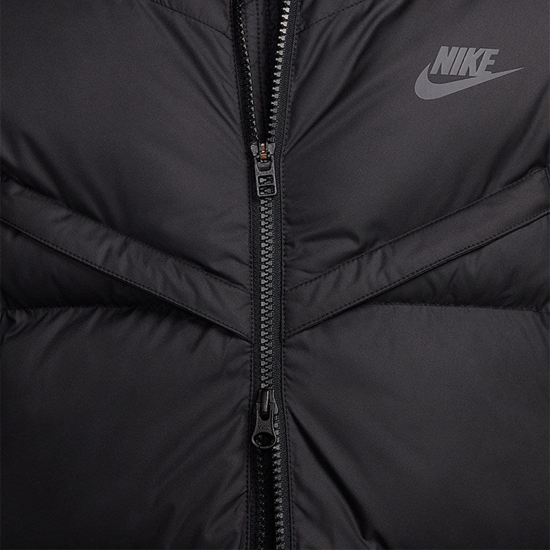 NIKE Storm-FIT Men's Hooded Athleisure Short Thermal Jacket Cotton Jacket HF6603-010