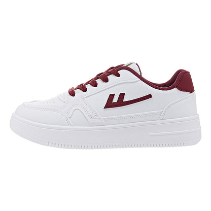 Pull-back round toe breathable platform shoes, simple and low-key board shoes, women's low-top fashion and versatile high-end casual shoes