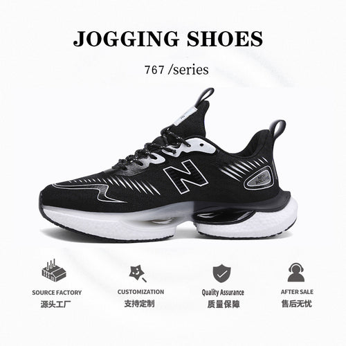 Primavera e outono New Balance Cool Run Teen Running Shoes verão Sapatos Masculinos Malha Respirável Absorção de Choque Leve Junior High School Casual