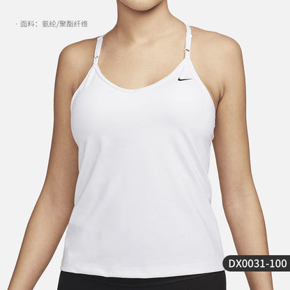 Nike official genuine women's sports breathable casual vest DX0031-010 of the season