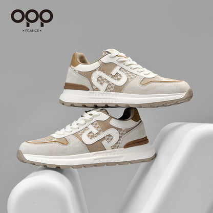 OPP men's shoes spring 2026 new niche original versatile platform comfortable outdoor sports tourism casual shoes for men