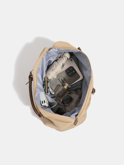 Cross-border women's bag 2025 new travel bag large capacity retro handbag luggage bag storage fitness shoulder bag