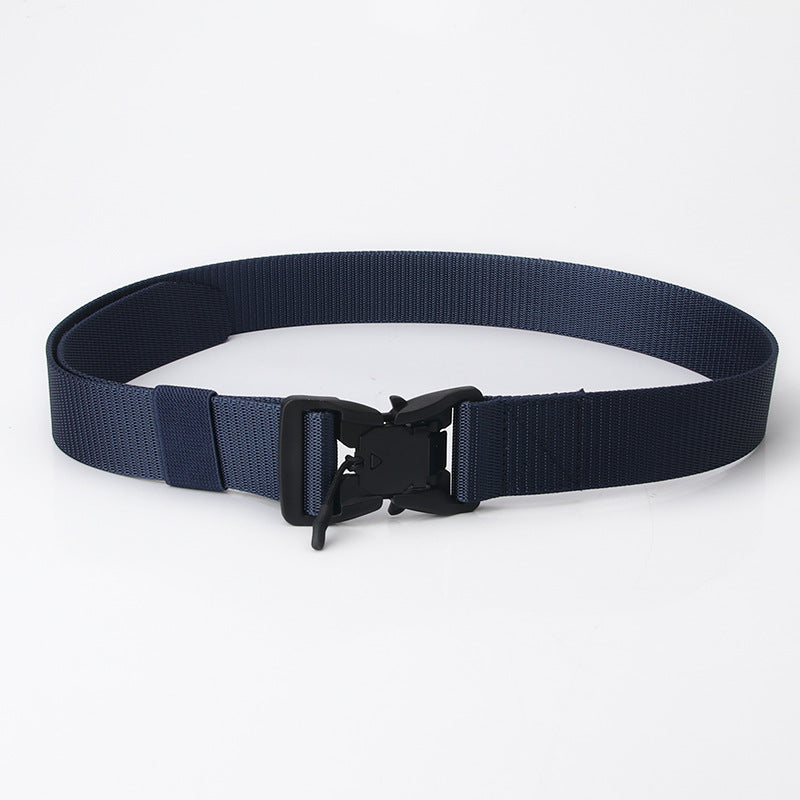 Factory Direct Outdoor Buckle Tactical Belt Men's Casual Belt Fashionable Casual Multifunctional Nylon Belt