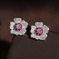 Magenta - Earrings